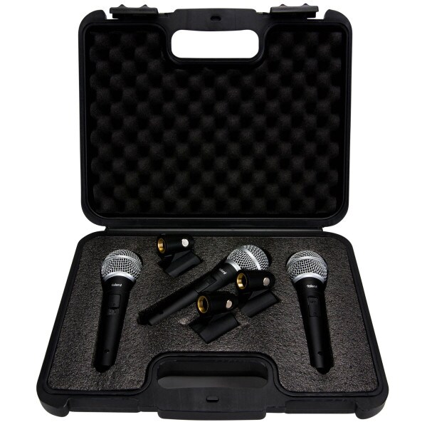 Main product image for Talent DM3PAK DynaMic Microphone 3-Pack with Case 233-131
